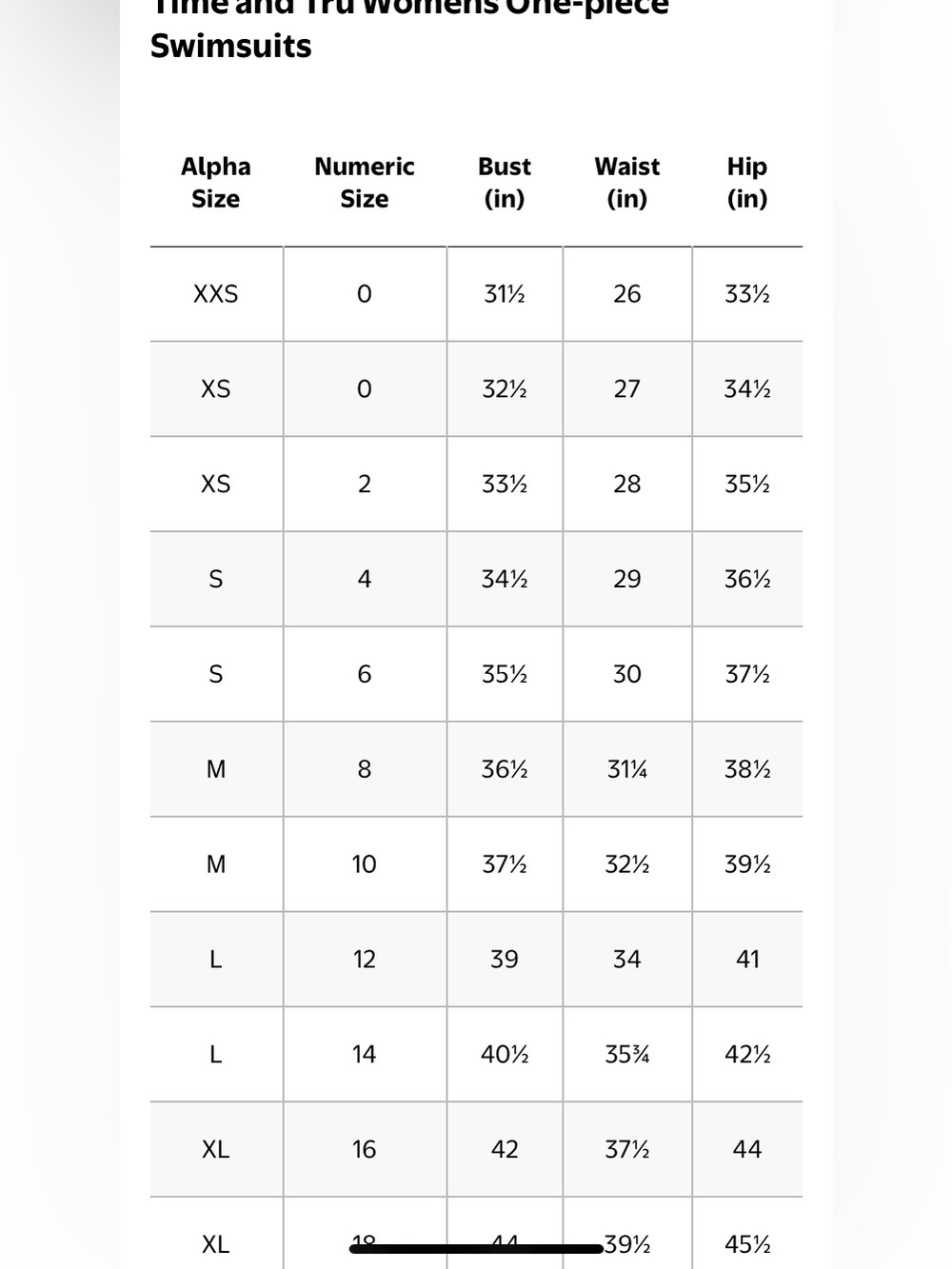 Time and Tru Women's Crinkle Plunge Ribbed One-Piece Swimsuit, XL 16-18 Black - Picture 13 of 13